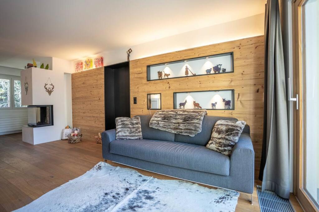 Moderne Wohnung Mit Ausblick Und Viel Sonne Церматт Екстер'єр фото